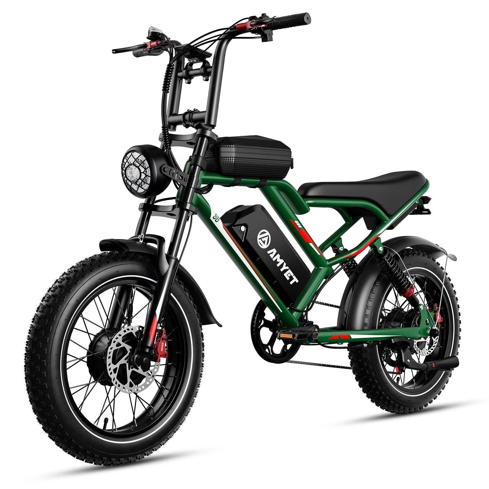AMYET S8 Adults Electric Bike  2000W Dual Motor Bicycle