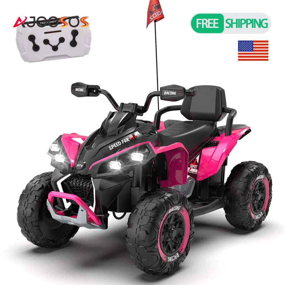 Power display  Four-wheel shock absorbed.  For Aged 3+