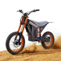 E Motorcycle   Aluminum Alloy Dirt Bike  Fat Tire Off-road New Energy