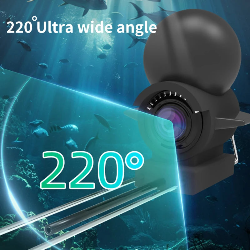 Handheld Fishing Underwater Depth Finder With Camera and Night Vision