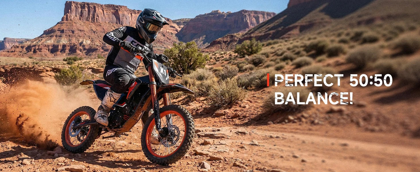 Electric Dirt Bike 4500W Peak Motorcycle 60V