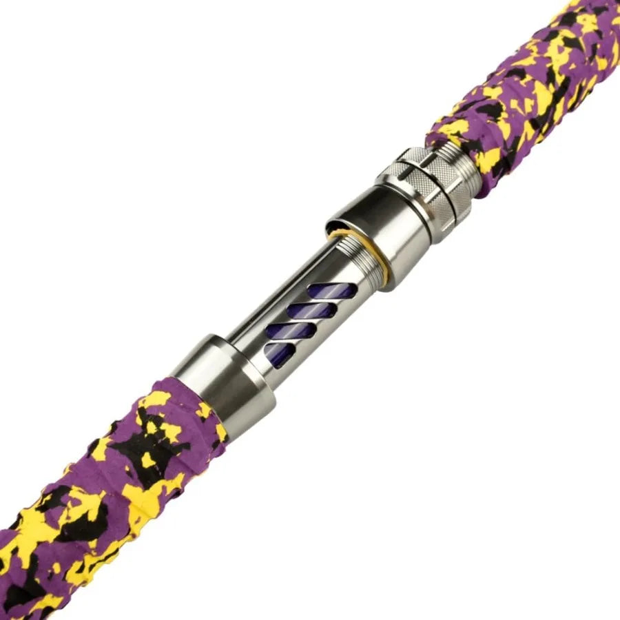 Albatross Catfish Rod 7'6 Catfishing Casting Rods 1 Piece Glow with Black Light Catfish Fishing Rod Heavy