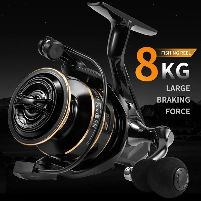 NX High Speed Metal Spinning Fishing Reel 10KG Max Drag