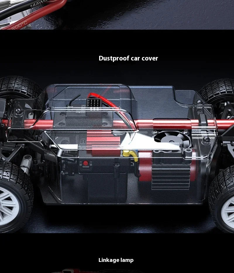 1/14 MJX 14303 Rc Drift Car 2.4G High Speed Drift Rally Truck Hyper Go Brushless RC Cars for Adults for Kids Toys