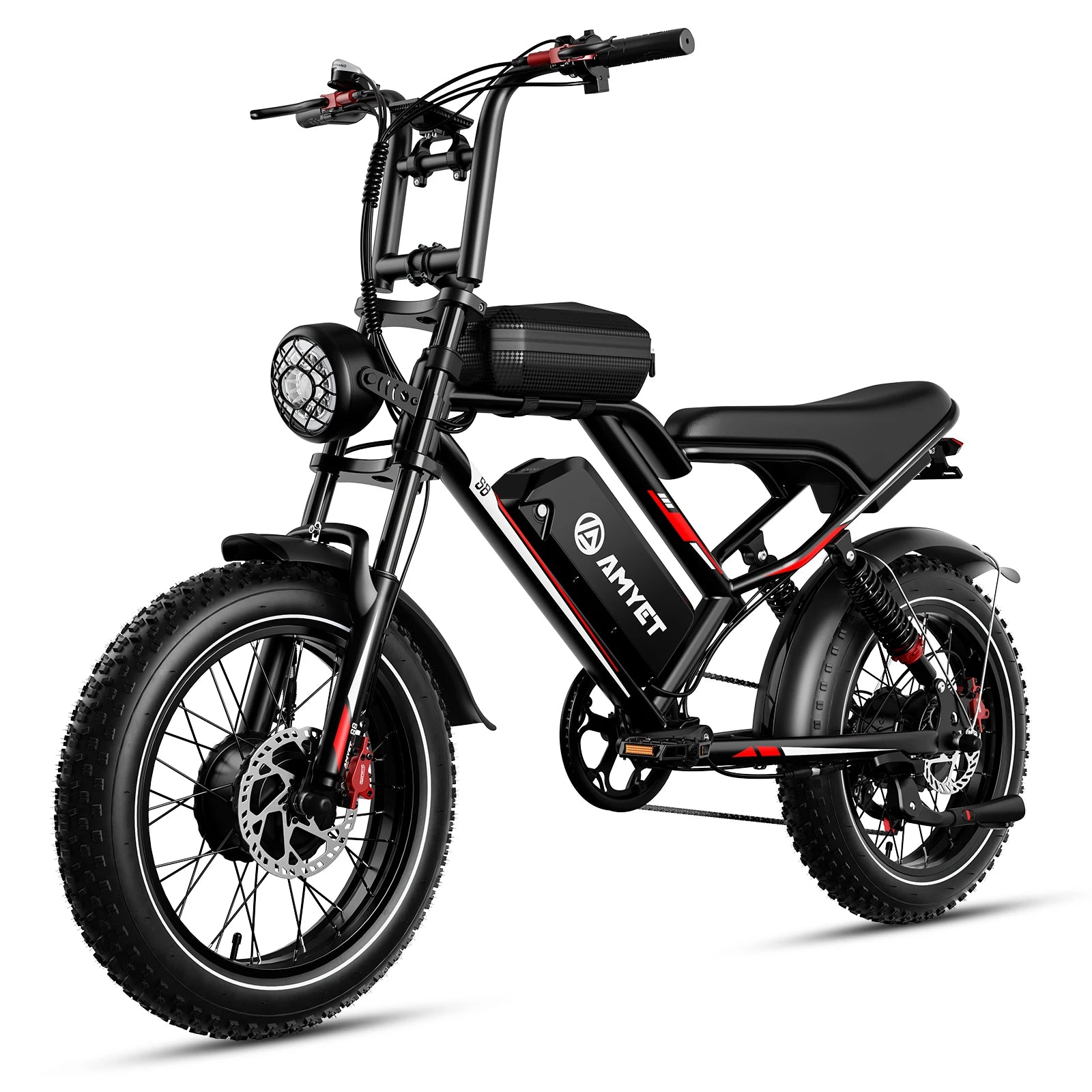 AMYET S8 Adults Electric Bike  2000W Dual Motor Bicycle