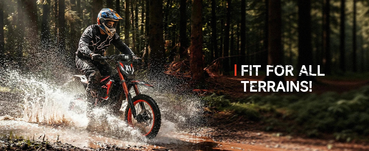 Electric Dirt Bike 4500W Peak Motorcycle 60V